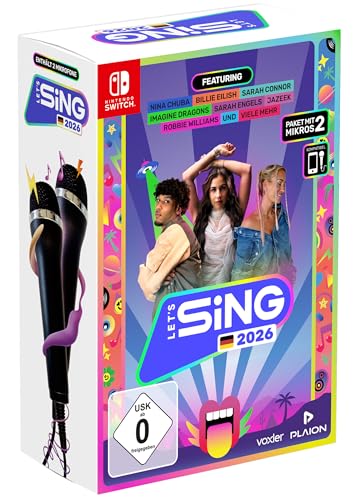 Let's Sing 2026 German Version [+ 2 Mics] (Switch)