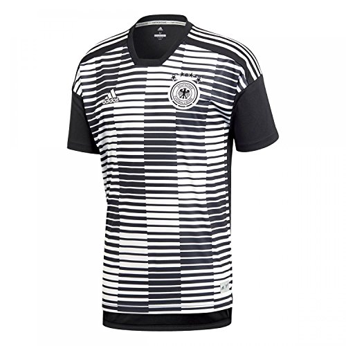 adidas Herren DFB Pre Match Shirt Trainingstrikot, White/Black, S