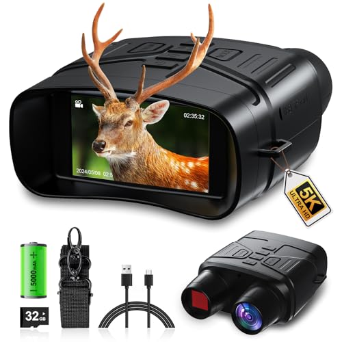 Nachtsichtgerät, Nachtsichtgeräte 5K 5000mAh Wiederaufladbares 3