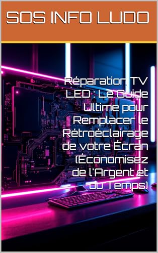 Réparation TV LED : Le Guide Ultime pour Remplacer le Rétroéclairage de votre Écran (Économisez de l'Argent et du Temps) (French Edition)