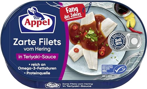 Appel Zarte Filets MSC vom Hering in Teriyaki-Sauce, 190 g