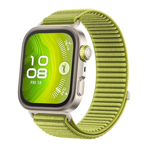 HUAWEI Watch FIT 4 Pro Smartwatch Damen Herren, Sports Fitness Tracker, GPS, 5ATM Wasserdicht, EKG, Bis zu 10 Tage Akku, Saphirglas, Android™ & iOS Kompatibel, +6 Monate erweiterte Garantie, Grün