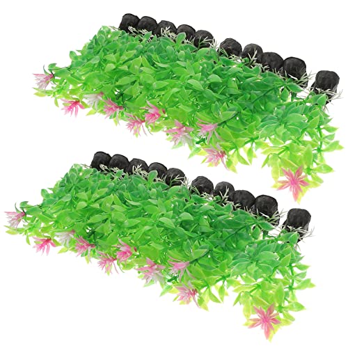 Supvox Aqarium 20st Aquarienlandschaft Schwimmende Seerosenblätter Für Teiche Aquarienpflanzen Künstlich Aquariumpflanzen Unterwasser Dekoration Kunstpflanze Aquariumdekor Pflanzen Für Aquarium