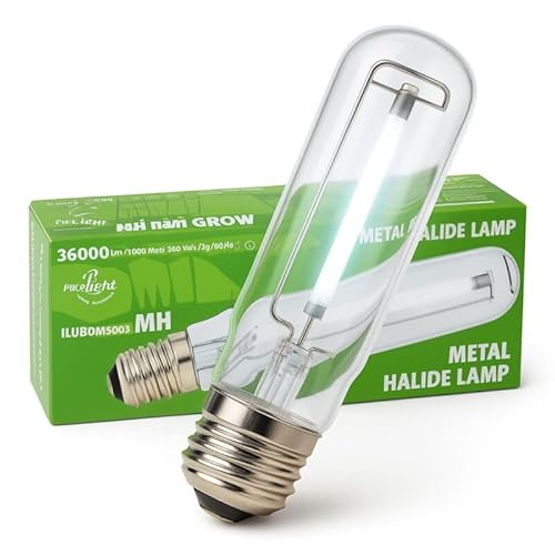 Weedness Grow MHL Leuchtmittel 600 Watt für Wachstumsphase - Metallhalogenlampe Natriumdampflampe Anbau Indoor Lampe Pflanzenlampe Birne