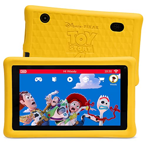 Pebble Gear Disney Kinder Tablet - offiziell izenziertes Toy Story Kids-Tablet mit Hülle, kindersichere Kontrollfunktionen, 7 Zoll, 500+ Spiele, Disney Apps & E-Books, TÜV-Süd geprüft