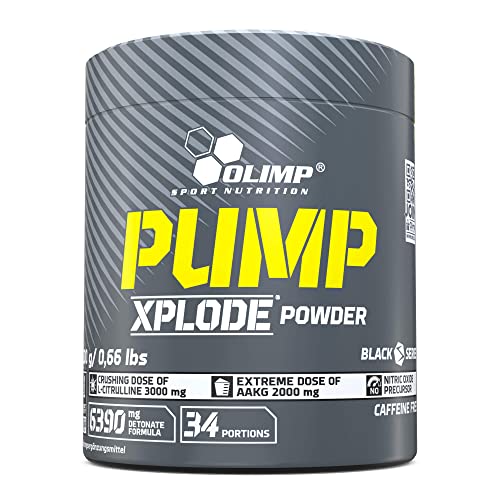 Olimp Sport Nutrition Pump Xplode Powder, Fruit Punch, 300 g, Pre Workout Booster