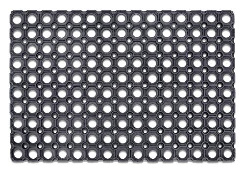 Carpet Diem Gummi Fußmatte für außen Bereich bei Schnee und Regen, rutschfest, Bester Fußabtreter Außenbereich 40x60 cm
