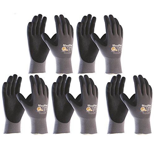 ATG Schutzhandschuh Maxiflex®Ultimate 34-874 Größe 9, schwarz, EN388 Kategorie II Inhalt: 5 Paar