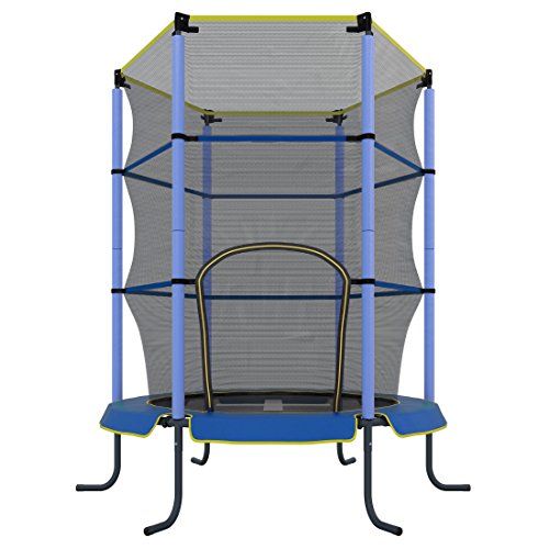 Ultrasport Jumper Indoor Trampolin, Blau, 140 cm