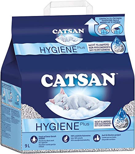 CATSAN Hygiene Plus Katzenstreu 9l