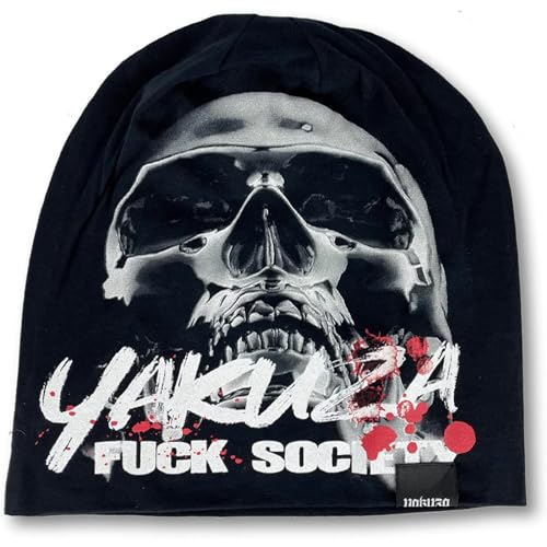 Yakuza Unisex Galvanic Beanie Mütze, Schwarz, Einheitsgröße
