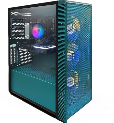 STGsivir Gaming PC, GeForce RTX 3050 6GB GDDR6,Ryzen 5 3400G bis zu 4.2 Ghz,16G DDR4,1TB SSD,WLAN 6,BT5.0,RGB Lüfter x3,Windows11 Pro,Gamer PC Computer Desktop