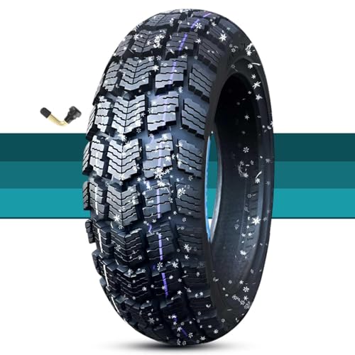 120/70-12 Motorrad-Winterreifen Tubeless 8PR, 120/70/12 Rutschfester Schneereifen, 120 70 12 Robuster 12-Zoll-TL-Reifen für Roller Vorder- Hinterrad(1pc)