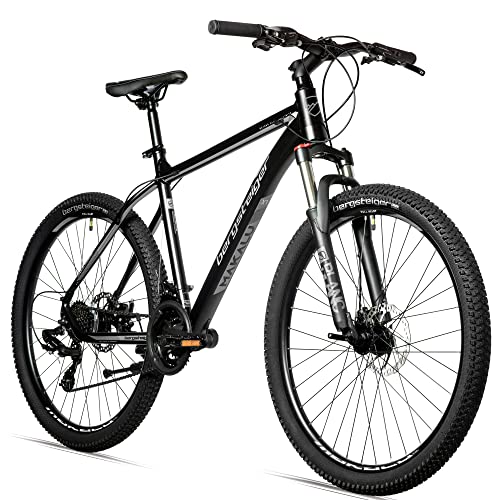 Bergsteiger Makalu 29 Zoll Mountainbike Aluminium, geeignet ab 160 cm, Scheibenbremse, 21 Gang-Schaltung, Hardtail, Jungen-Fahrrad & Herren-Fahrrad