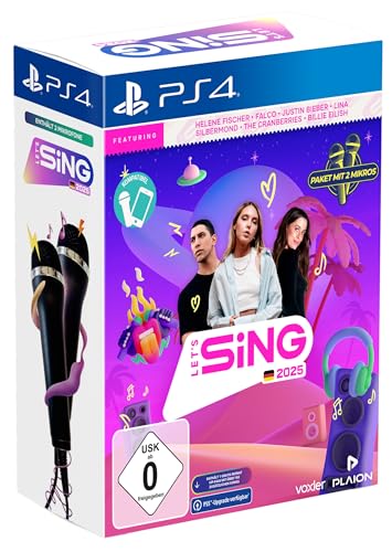 Let's Sing 2025 German Version (+ 2 Mics) (Playstation 4)