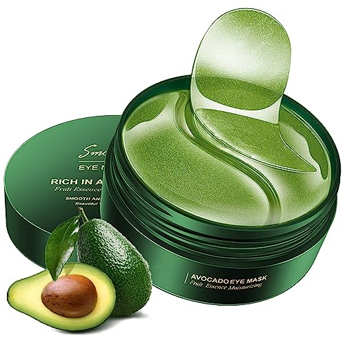 60 Pieces Eye Pads, Augenpads, Eye pads, Augenpads Gegen Augenringe,Anti-ageing eye pads, collagen eye mask, Eye pads against dark circles(Green)