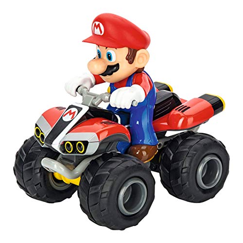 Carrera - 370200996X - Mario Kart Quad I Ferngesteuertes Quad für Kinder & Erwachsene | Original Lizenz | Präzises & spannendes Fahrerlebnis | Langanhaltende Power & schnelles Laden