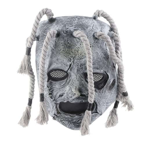 DKaony Slipknot Maske, Vollkopf-Latex-Masken, coole lustige Cosplay-Maske, Halloween, Weihnachten, Ostern, Karneval, Cosplay, Kostüm-Requisiten Festival, Party,