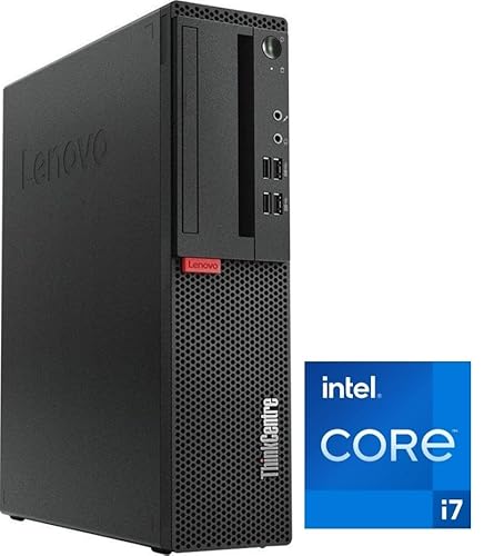 Lenovo ThinkCentre M720S Intel i7 8700 12-Thread 4.60 GHz Business Office Multimedia Computer mit 3 Jahren Garantie! - 32 GB - 1000 GB SSD - USB 3.0 - WLAN - Windows 11 Prof. 64-Bit - #8268