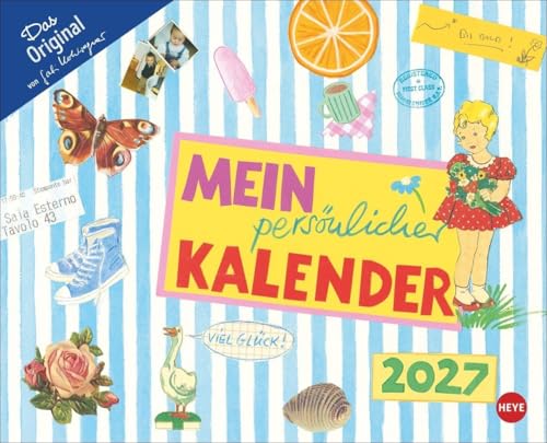 Gabi Kohwagner Mein persönlicher Kalender 2027: Detailreich illustrierter Kalender zum Aufhängen mit viel Platz für Organisatorisches. Wandkalender 2027 zum Eintragen.