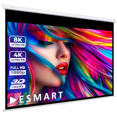 ESMART Professional MIROLO Rollo-Leinwand 241 cm Bild 221 x 125 cm (100