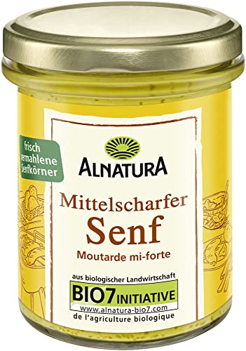 Alnatura Bio Delikatess Senf, 185 ml