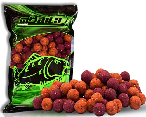 Angel-Berger Magic Baits Boilies Premium Range 1 Kg (Mulberry Supreme, 20mm)