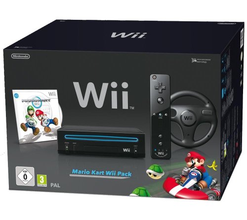 Wii Mario Kart Pack Black