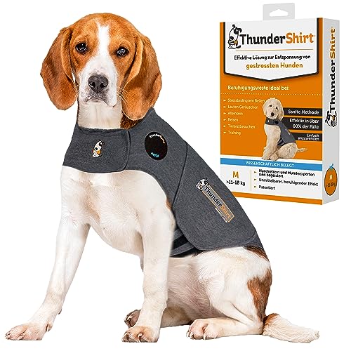 Petlife Thundershirt Hundemantel, Größe M, grau