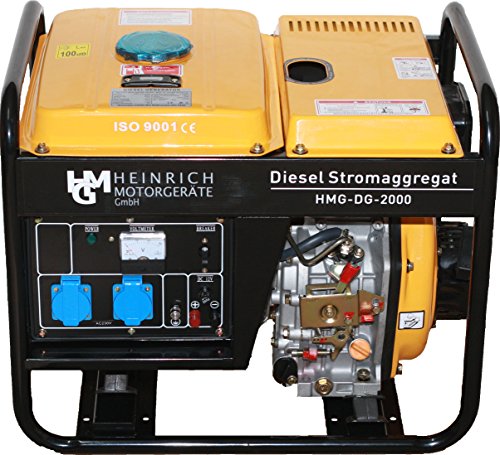 Diesel Stromerzeuger HMG-DG-2000 Stromaggregat Notstromaggregat
