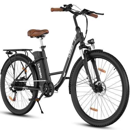 ELEKGO EG31 E Bike Damen 28 Zoll Pedelec 165-190 cm Elektrofahrrad 7 Gang Damenfahrrad 432 Wh E Fahrrad,LCD-Display