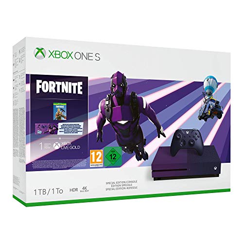 Microsoft Xbox One S 1TB – Fortnite Special Edition Bundle