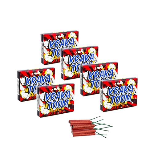 h2i Kraka Toom Minikracher | 48 Stück | Party Spaß für Klein & Groß I für Silvester, Halloween & Party Mitbringsel | Kinder & Jugendfeuerwerk | d | Ganzjahresfeuerwerk Kat. F1