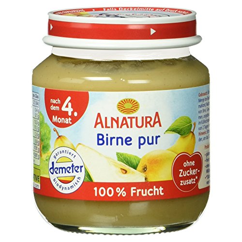 Alnatura Bio Birne pur, nach dem 4. Monat, 125g