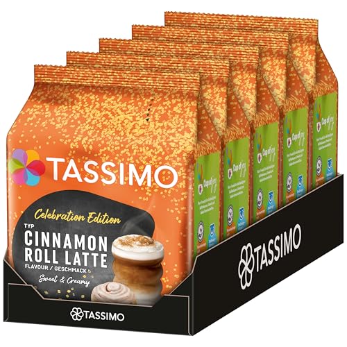 Tassimo Limited Edition Cinnamon Roll Latte T Discs, 5 x 8 Getränke, 5 x 268 g