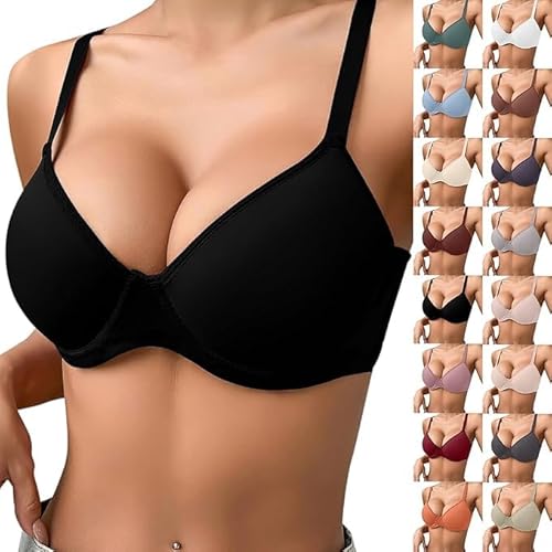Generisch Damen Super Push Up BH mit Bügel Extrem Gepolstert Maximizer für Kleine Brüste