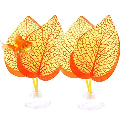 Lipfer Aquarium Betta Blatt Künstliche Pflanze Eiablage Eile Eile Fischtank Schwimmend Bett Blatt Hängematte Kampf Aqarium Dekor