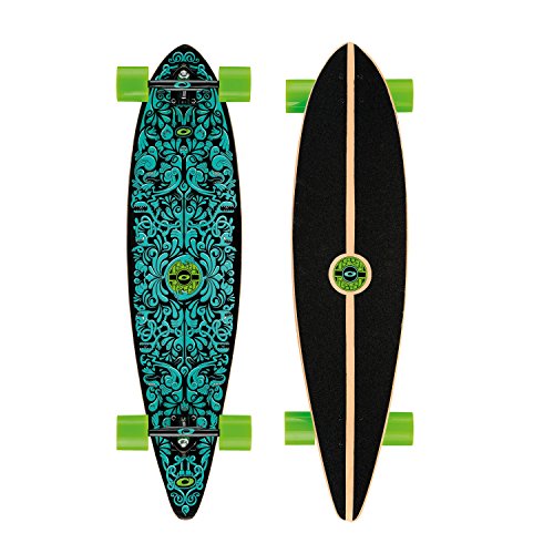 Osprey Erwachsene Longboard Spectrum 40 Zoll, Turquoise/Black, 102 x 24.5 cm, TY5504