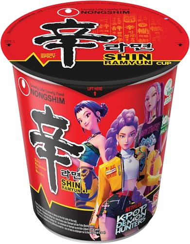 NONGSHIM - Instant Cup Nudeln Shin, 12er pack (12 X 68 GR)