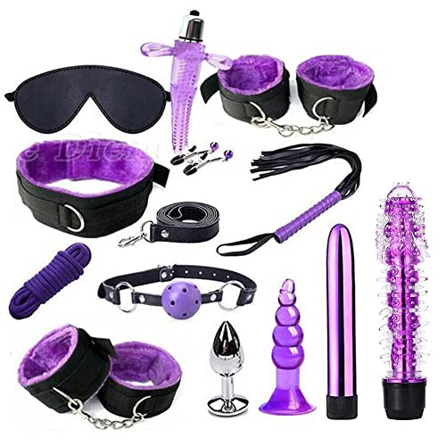 SM Sex Bondage Set Fesseln Erotik 13 STÜCKE Fetisch Leder Sexspielzeuge SM Verrückt Game Mit Handschellen Und Grober Analplug Set Perfekt Erotik Sexspielzeug Für Paare