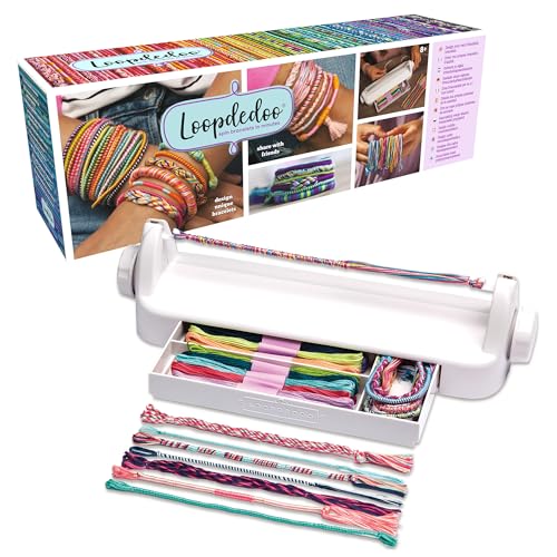 Goliath – LOOPDEDOO, Bastelset ab 8 Jahren, Armbänder Selber Machen, Loom Bänder Set, Spielzeug für Kinder Jungen und Mädchen, Kreative Beschäftigung und Geschenkidee