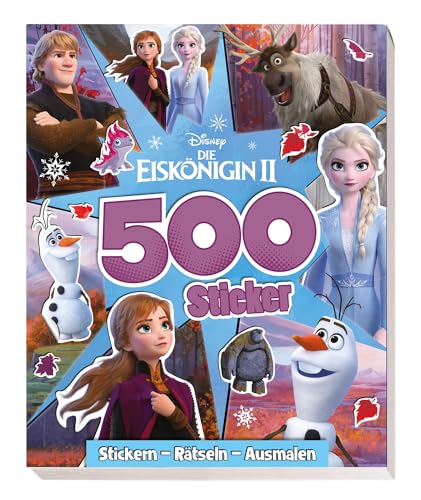 Panini Disney Die Eiskönigin 2: 500 Sticker - Rätseln - Ausmalen: Activityblock mit 500 Stickern