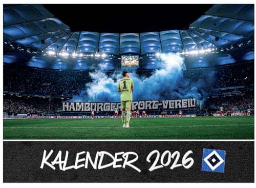 Hamburger SV HSV Posterkalender Wandkalender Jahreskalender Kalender 2026 in 42 x 29,7 cm