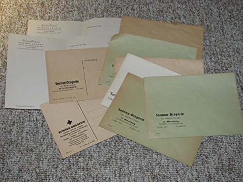 Konvolut Geschäftsausstattung um 1955-1965