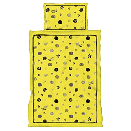 Borussia Dortmund, BVB-Bettwäsche für Kinder, Mehrfarbig, 135x100cm