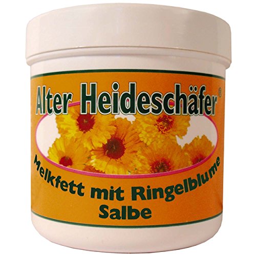 Alter Heideschäfer 5er Vorteilspack Melkfett Ringelblume, 5 Dosen a 250ml