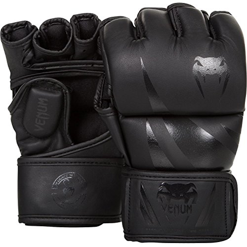 Venum, Challenger MMA Handschuhe, Unisex Erwachsene, M, Matte/Schwarz
