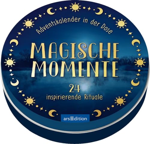 Adventskalender in der Dose. Magische Momente: 24 inspirierende Rituale | Adventskalender für Erwachsene für mehr Spiritualität in der Weihnachtszeit