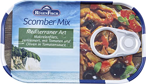 Rügenfisch MSC Scomber-Mix Mediterrane Art, 120 g