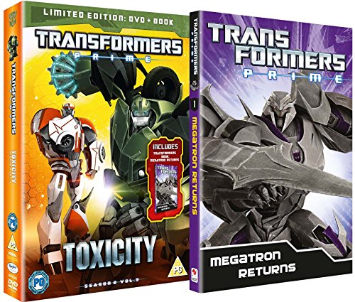 Transformers - Prime: Season Two Volume 3 - Toxicity Limited Edition [DVD]